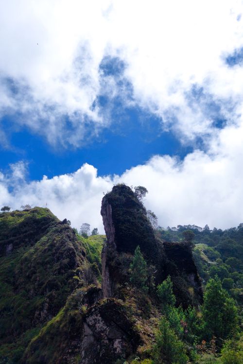 Free stock photo of big rocks, giant mountains, green moss Stock Photo