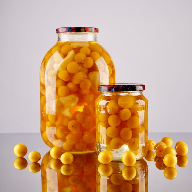 Glass Pickle Jar