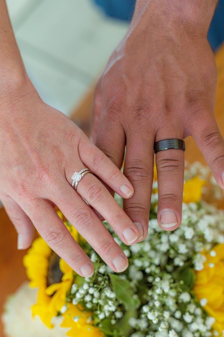 Couple Wearing Rings