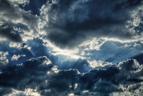 Imagine de stoc gratuită din cer, cer cu nori, cer impresionant