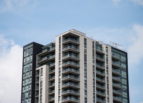 Exterior of an Apartment Building