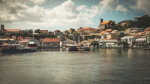 Free stock photo of carribean, city, colorful houses