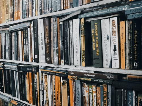 Free stock photo of book, books, bookshelf Stock Photo