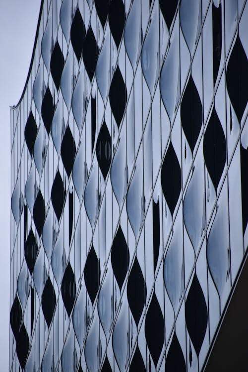 elbphilharmonie, 垂直拍摄, 建築設計 的 免费素材图片