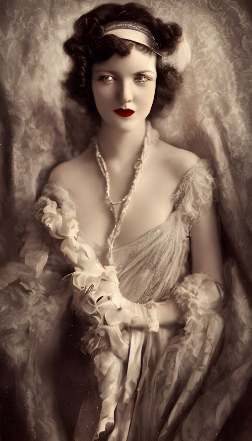 Základová fotografie zdarma na téma 20. století, ai, atraktivní žena