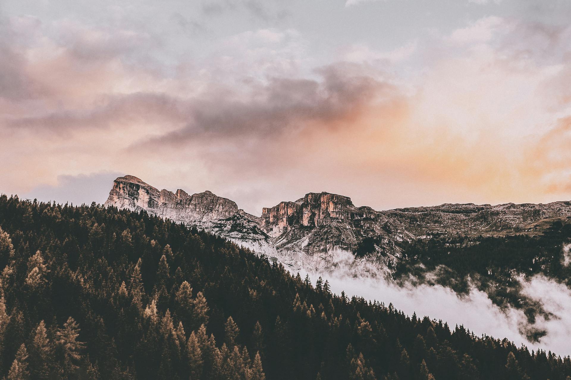 Bird's Eye Photography Of Mountain