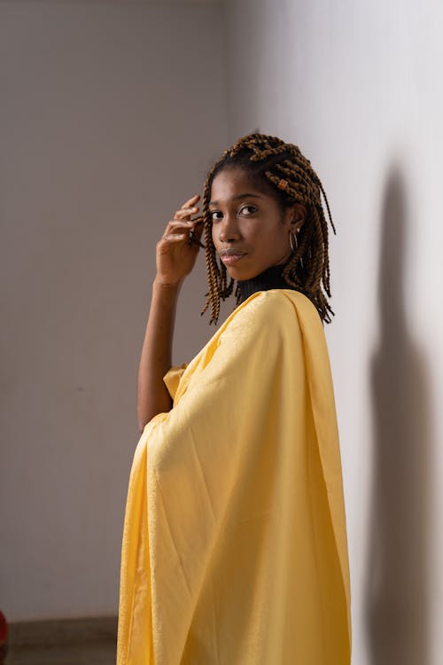 A Woman in Yellow Scarf