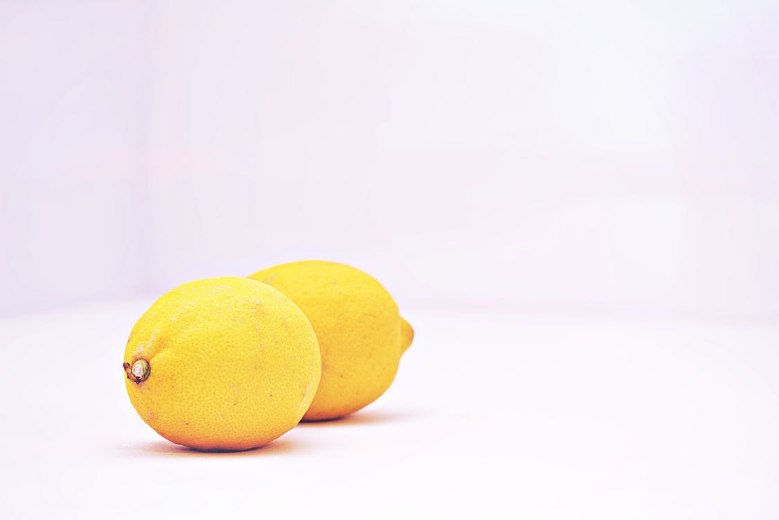 免费 两个柠檬水果 素材图片