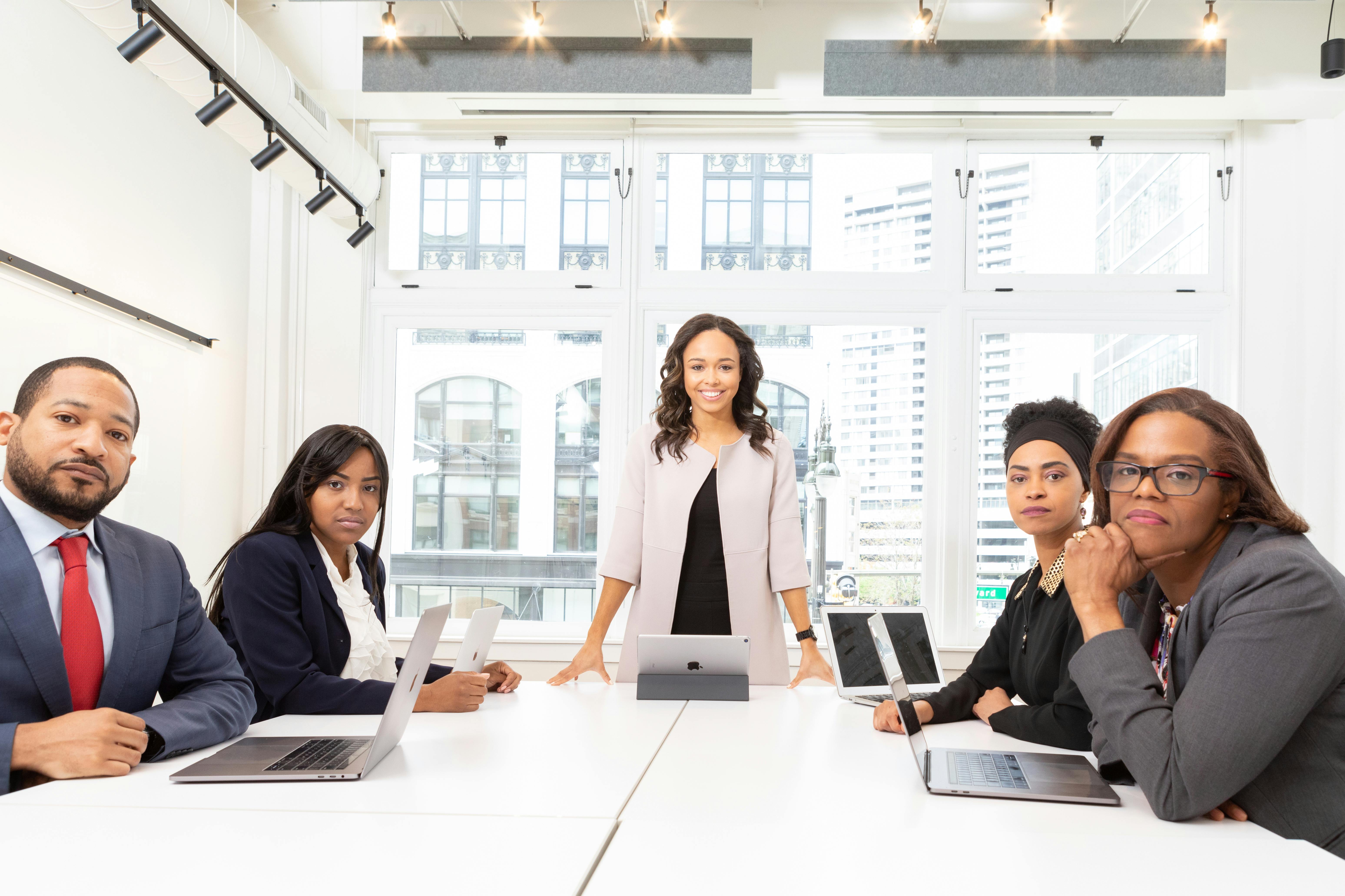 People In A Meeting