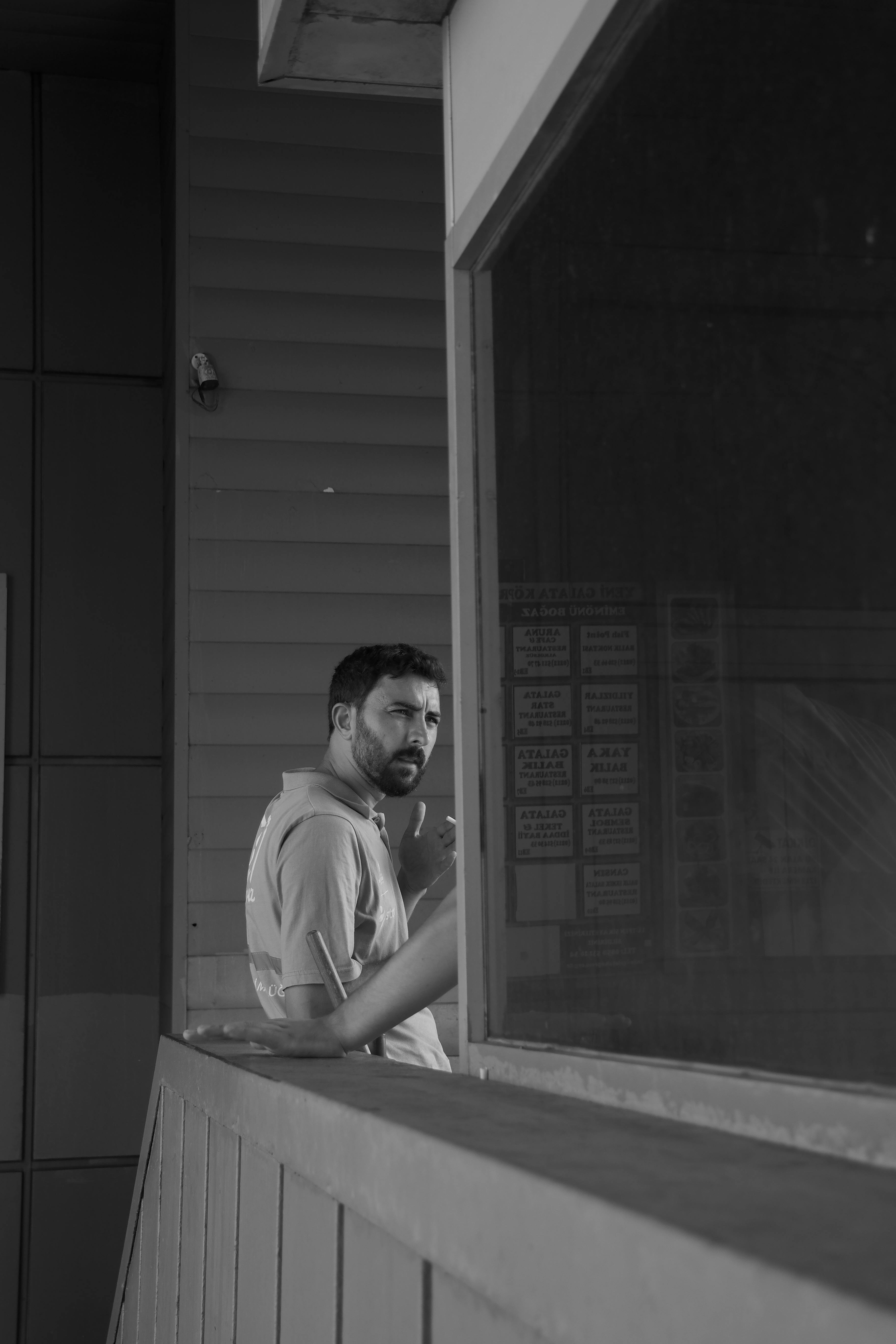 Standing Man Gesturing · Free Stock Photo