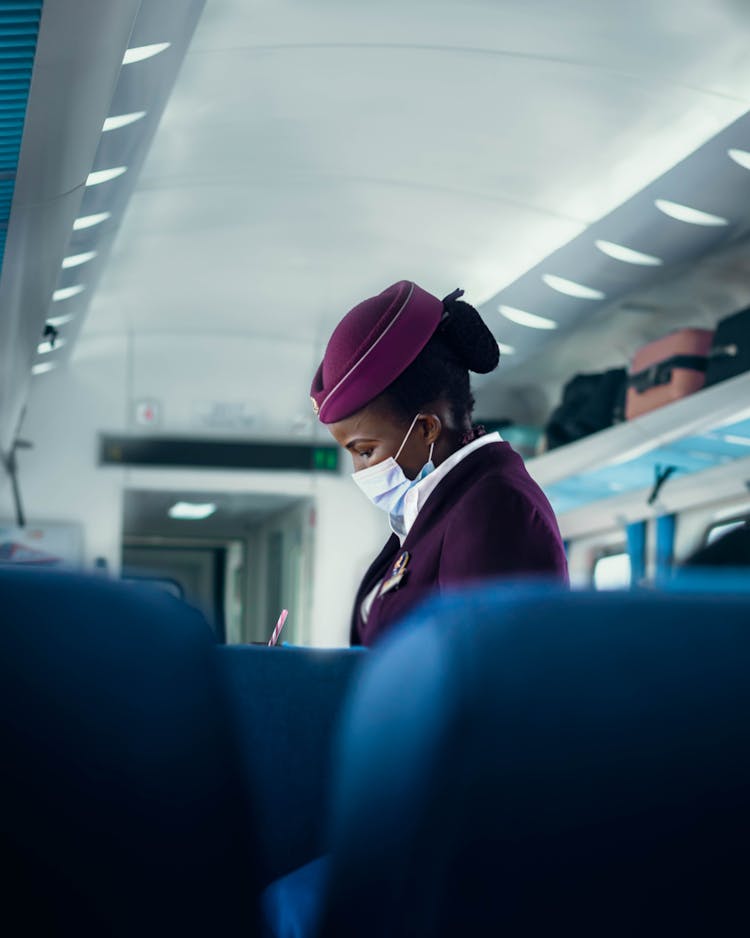 Train Conductor On An SGR Train