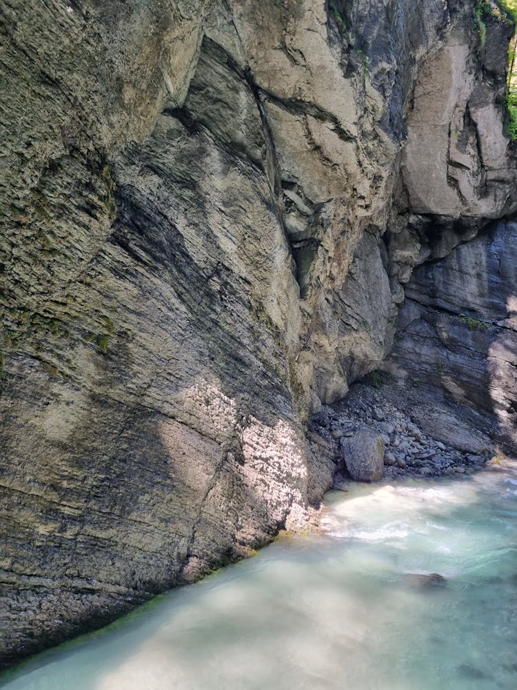 Rocky Cliff On A Coast 