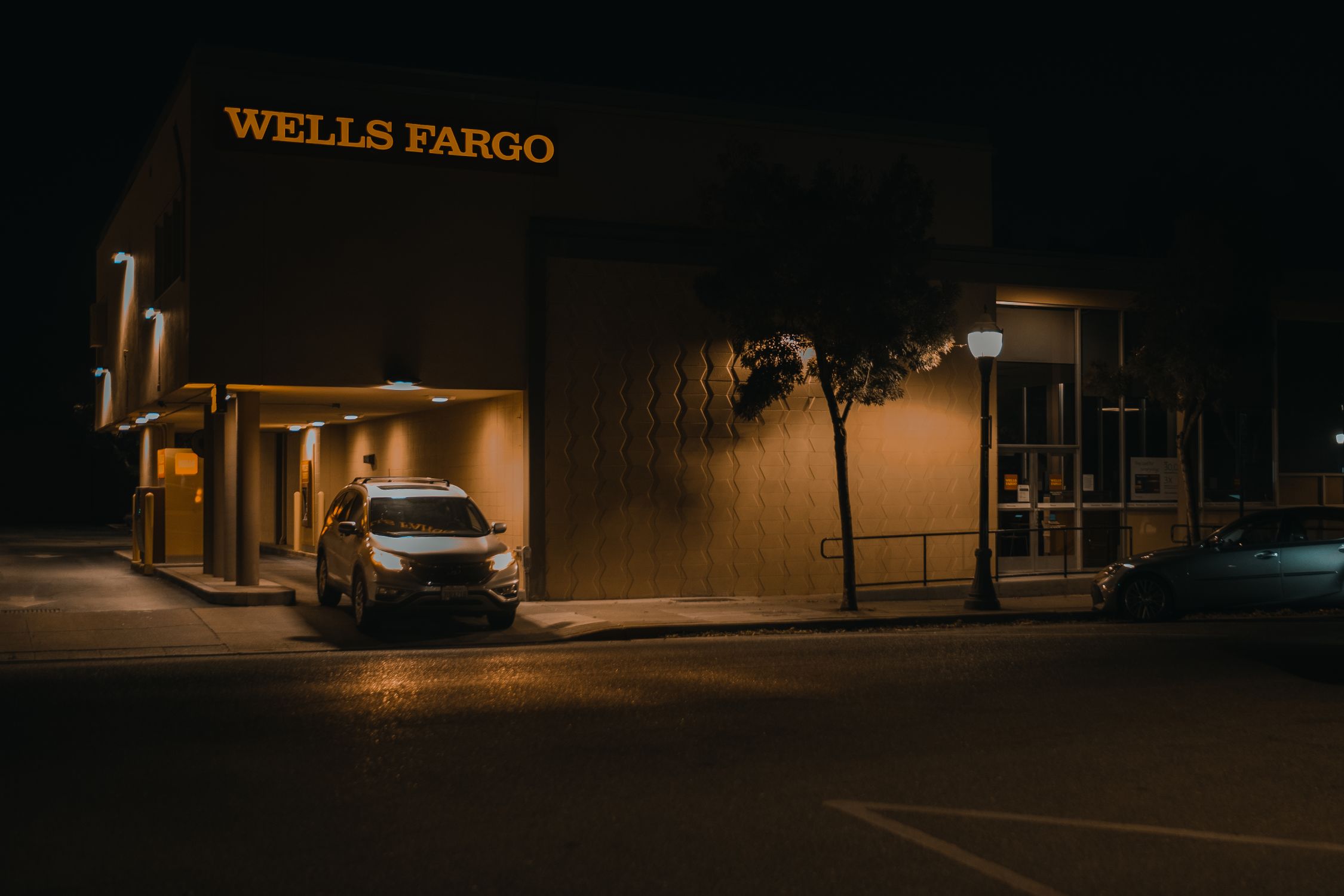 Wells Fargo at Night