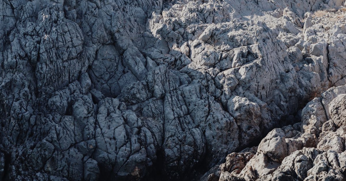 Windy Gray Ridge Rocks Gray Rocky Mountain Beside the Sea · Free Stock Photo