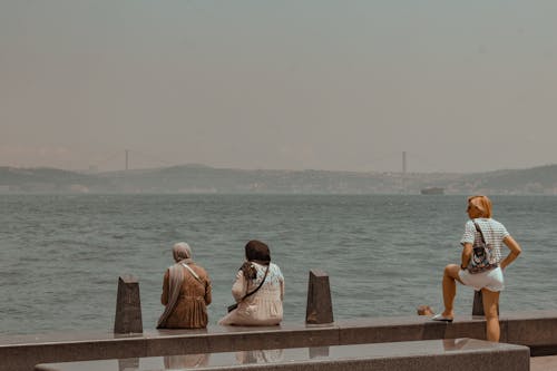 Immagine gratuita di bosforo, bosphorus, donne