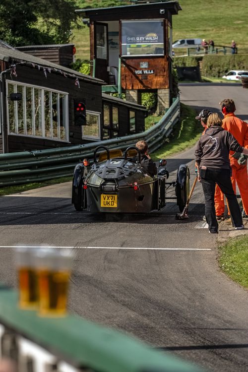 Racing Car Standing on Track · Free Stock Photo
