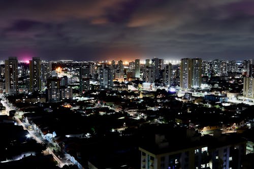 Free stock photo of at night, big city, city