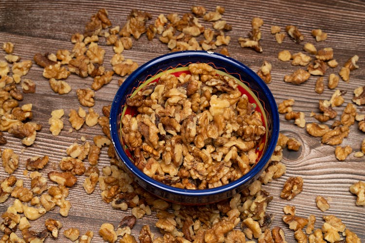 Walnuts In A Bowl