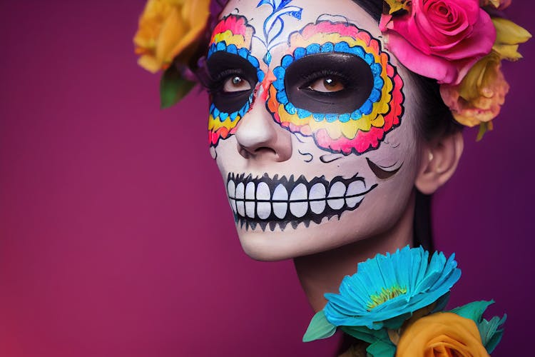 Day Of The Dead Sugar Skull Cristina