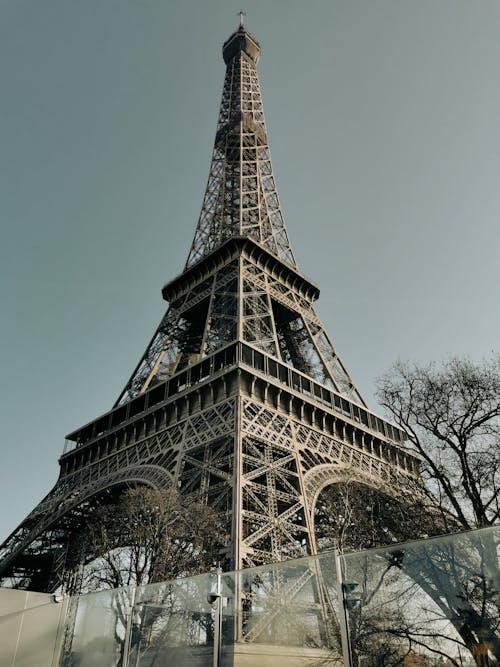 Eiffel Tower Under Gray Sky