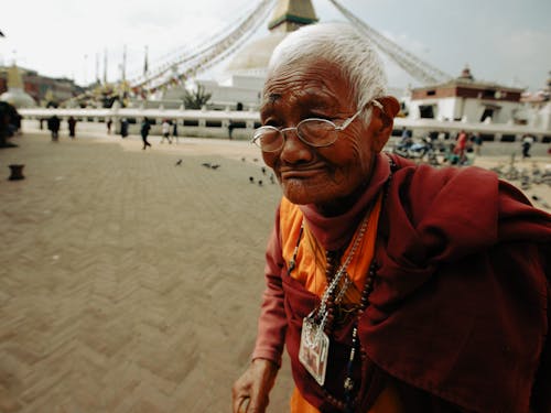 Immagine gratuita di adulto, anziano, Buddismo