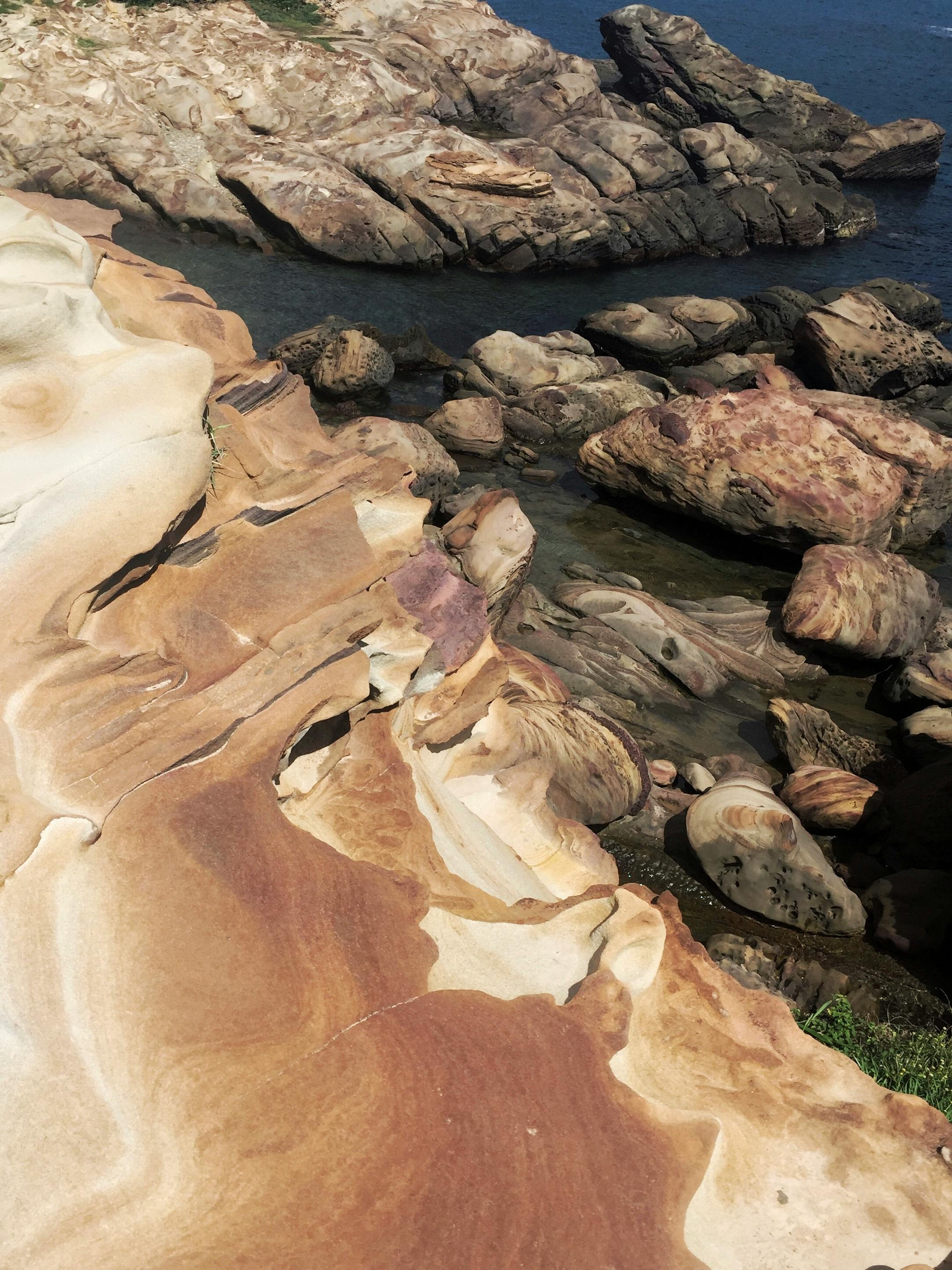 Free stock photo of bedrock, east china sea, texture