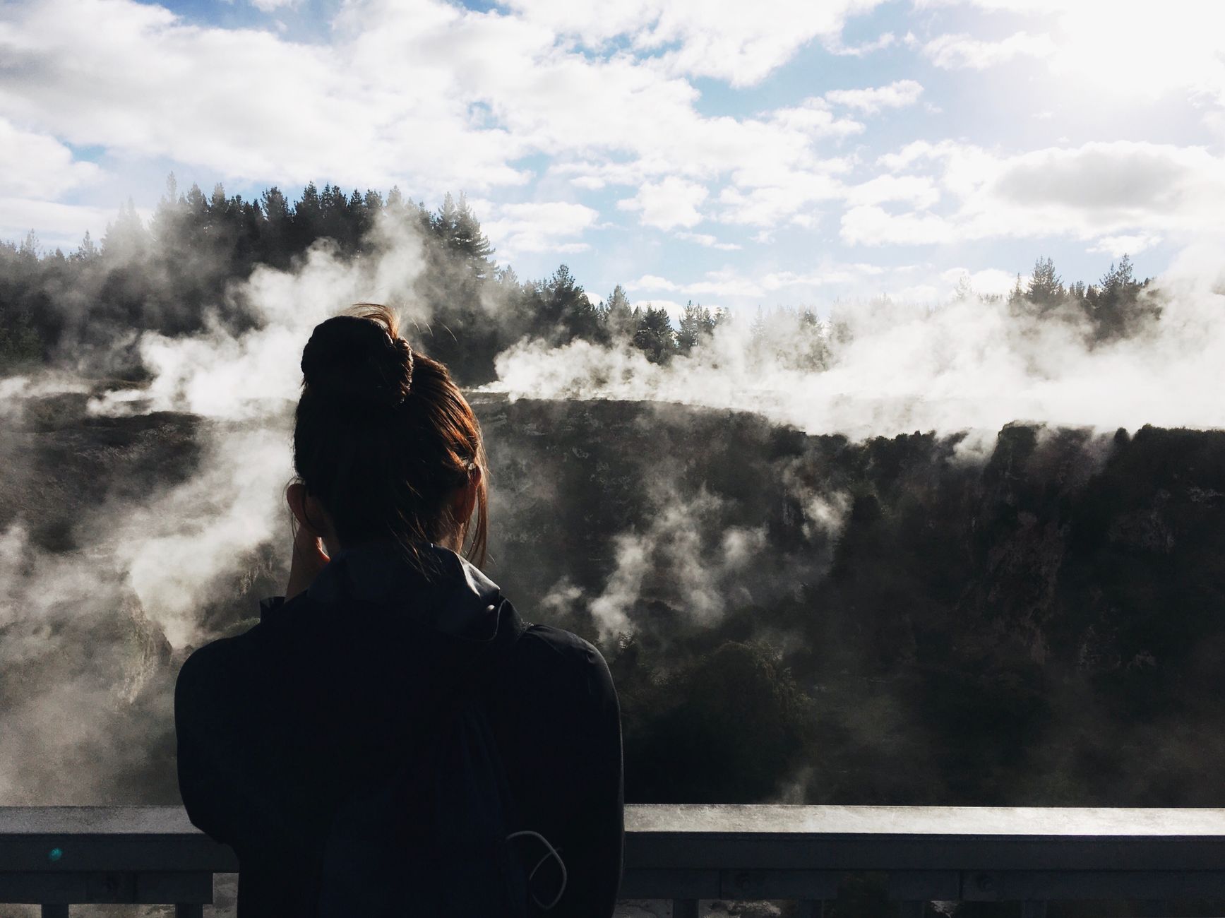 craters of the moon taupo new zealand geothermal steam vents