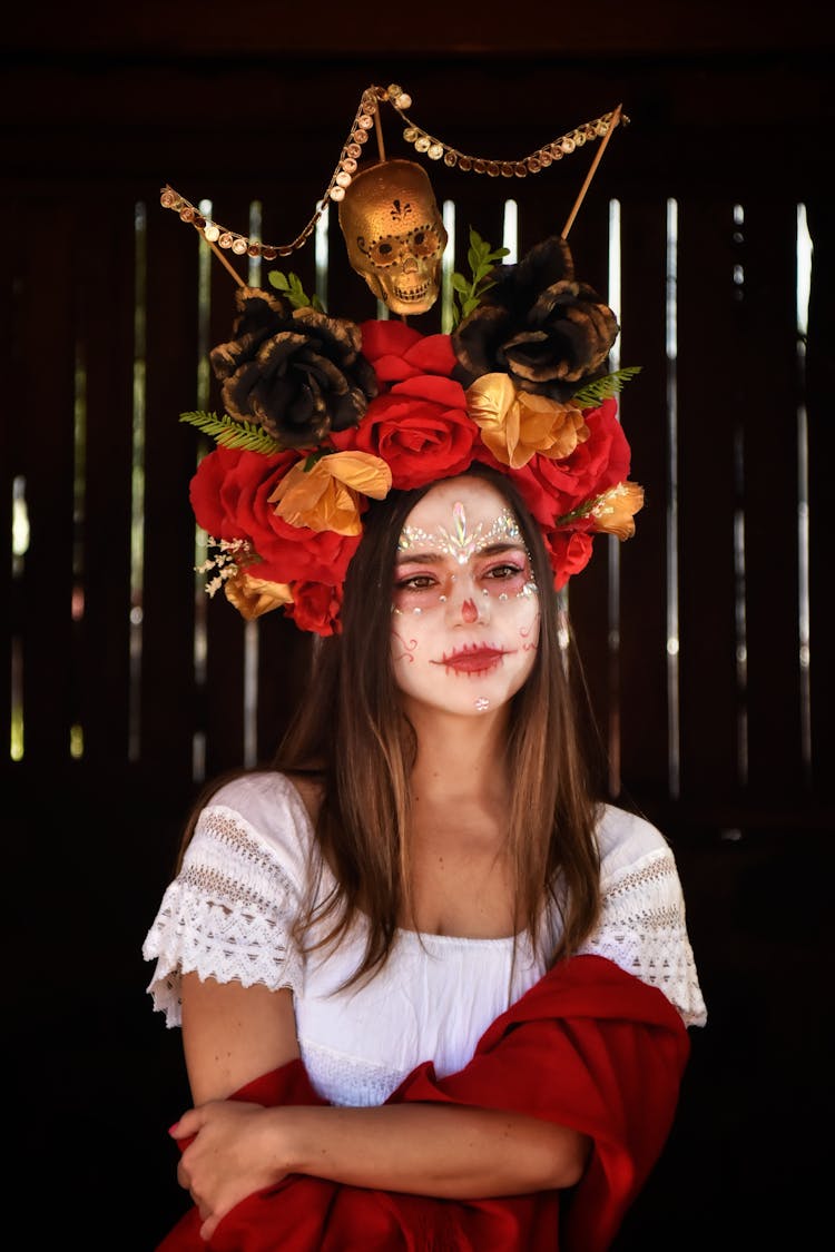 Woman In Halloween Costume