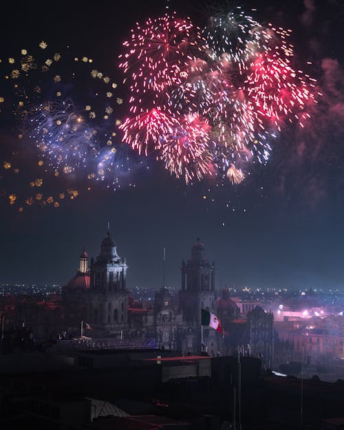 Základová fotografie zdarma na téma mexické vlajky, mexico city, mexiko