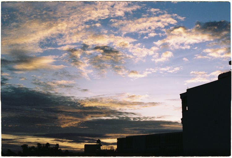 Cloudscape At Sunset