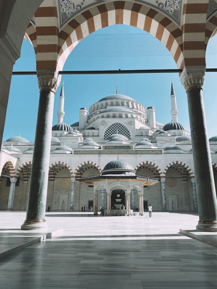 Camlica Mosque In Istanbul, Turkey