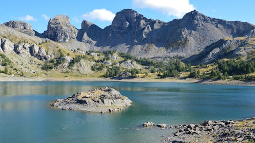 Základová fotografie zdarma na téma erodováno, jezero, krajina