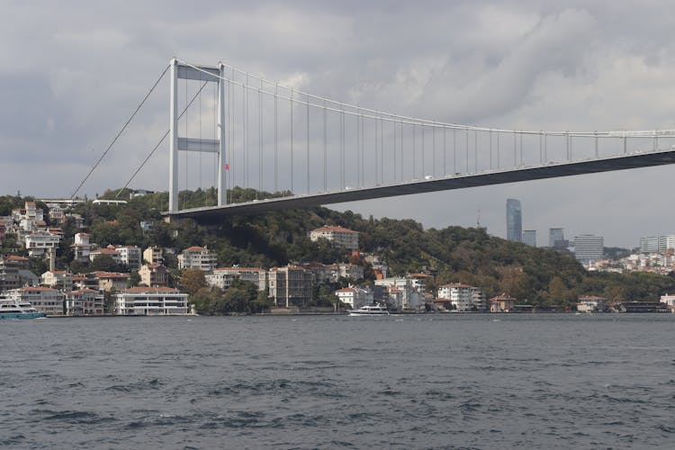 Fatih Sultan Mehmet Bridge In Turkey