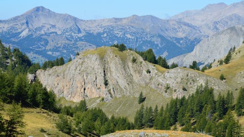 Panoramic View of the Rock Mountain