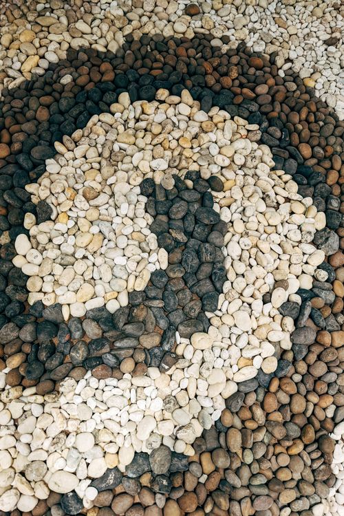 Stones Shape on Ground · Free Stock Photo