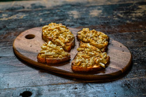 Kostenloses Stock Foto zu brot, essensfotografie, frühstück