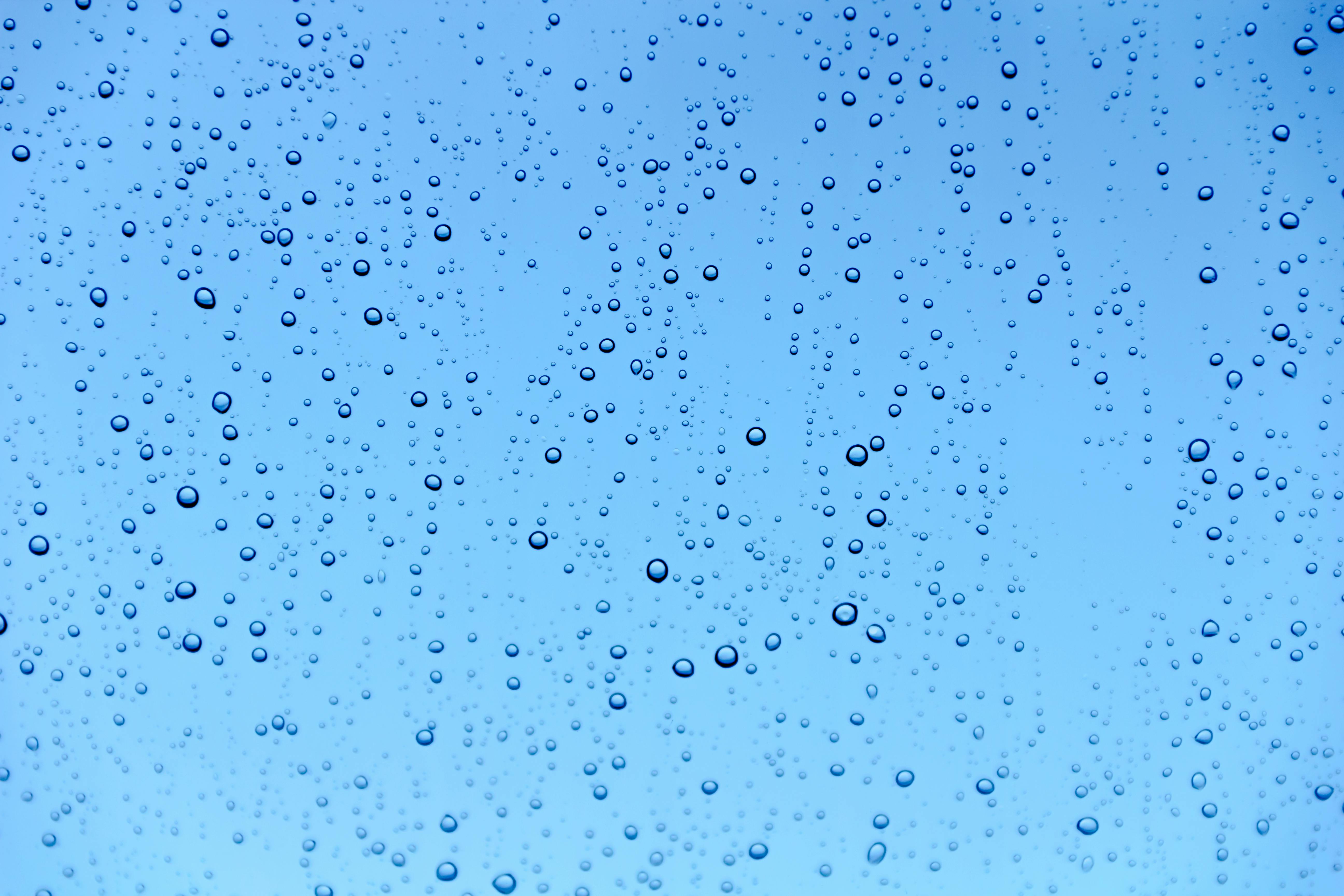 Free stock photo of background, blue, drops