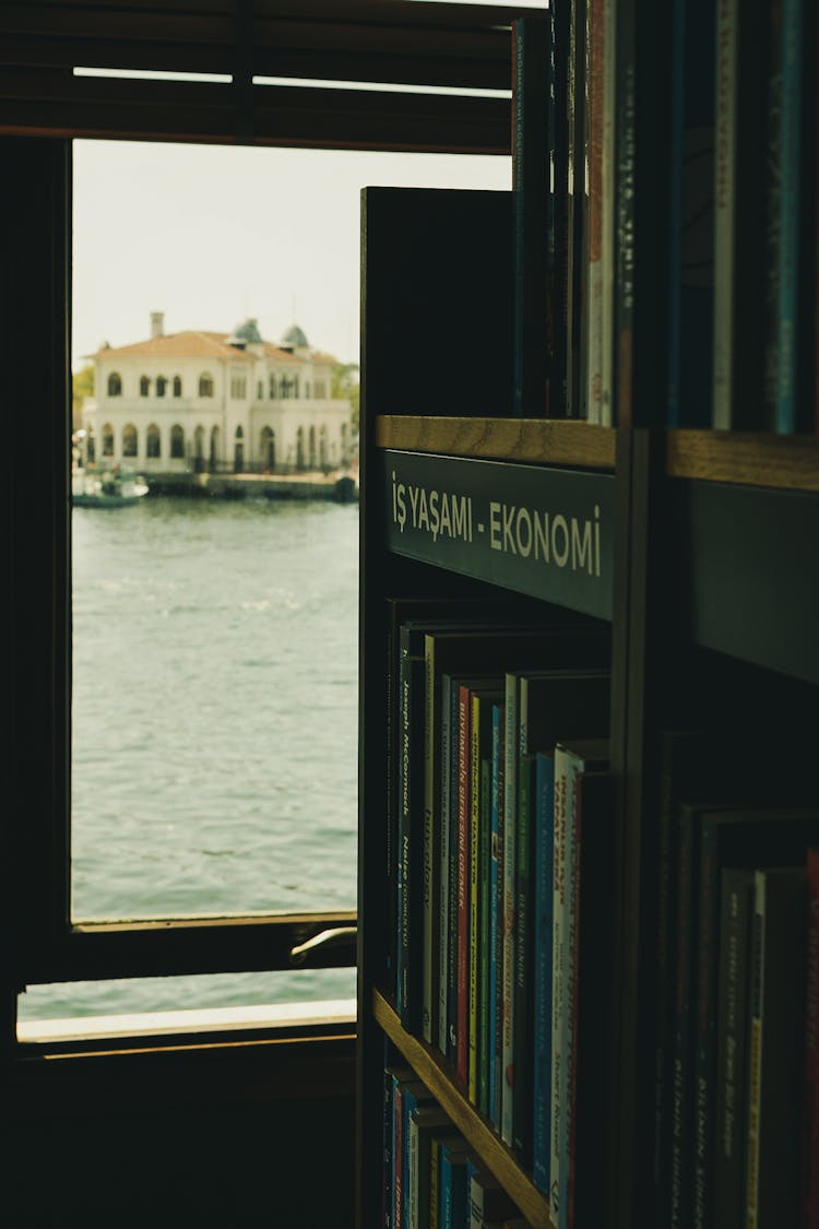 Books In A Bookshelf