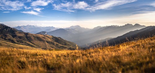 Foto stok gratis berkabut, bukit, fotografi alam