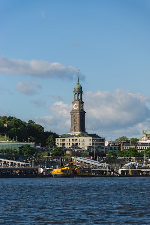A View of the St. Michael's Church in Hamburg