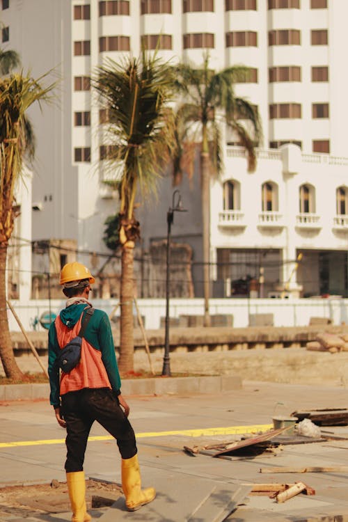 Kostenloses Stock Foto zu bauarbeiter, baustelle, indonesien