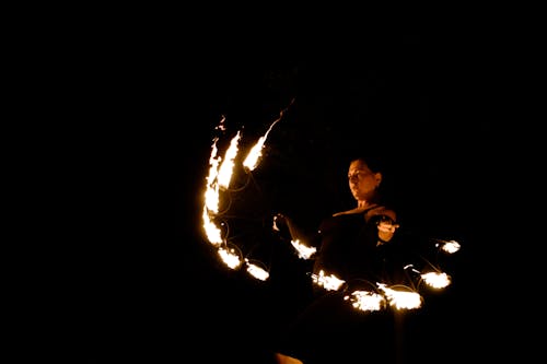 Free stock photo of dance, fire, performance