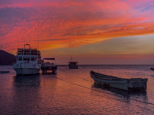 Fotos de stock gratuitas de colombia, playa puesta de sol, puesta de sol
