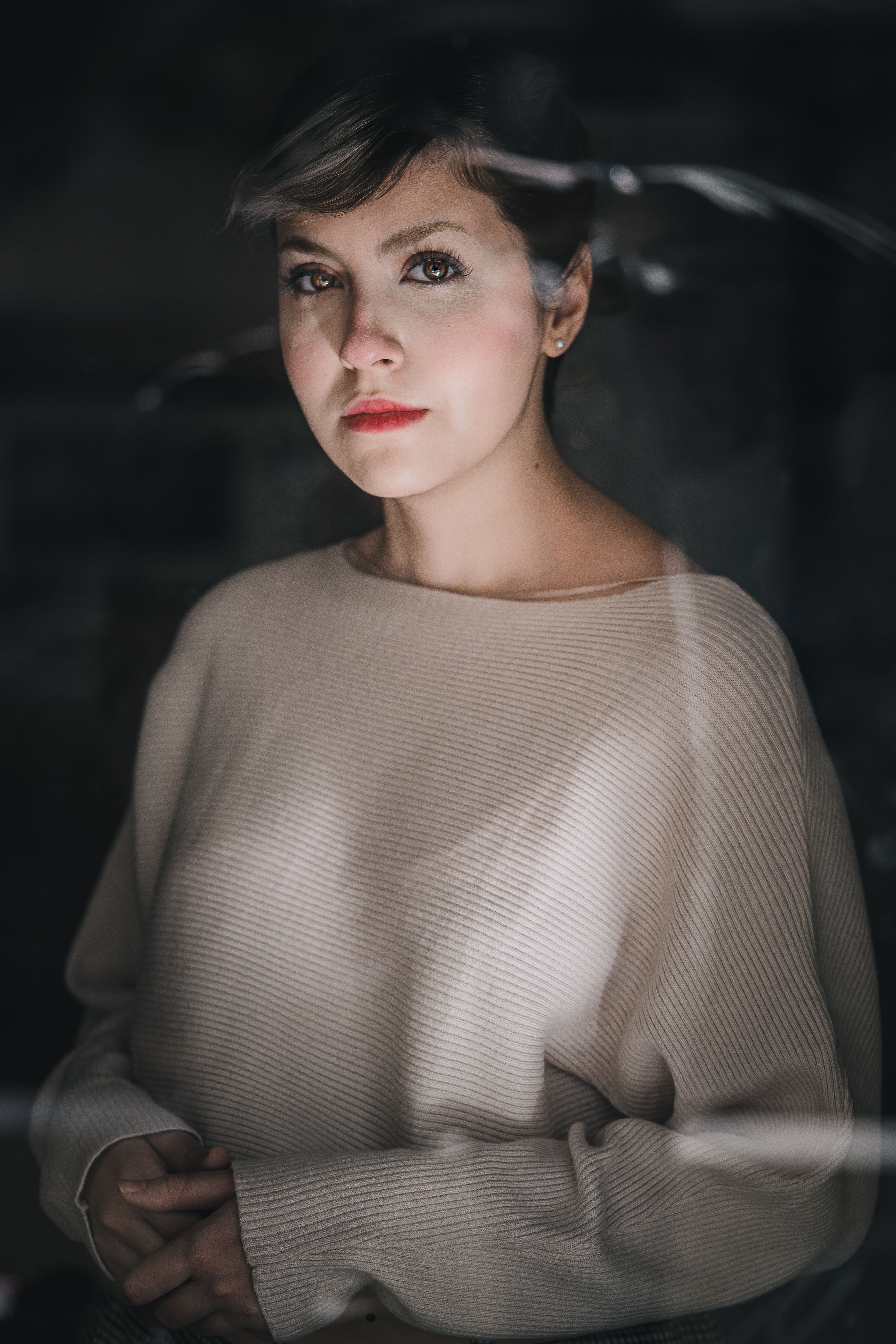 Natalie J Bendza in a thoughtful editorial portrait