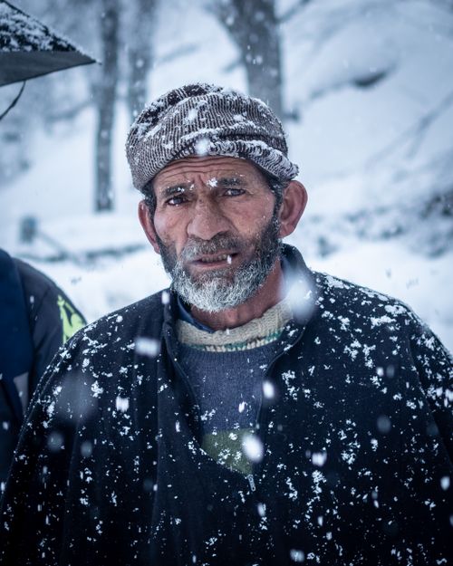 Elderly Man in Winter Clothing Free Stock Photo Elderly Man in Winter Clothing Free Stock Photo