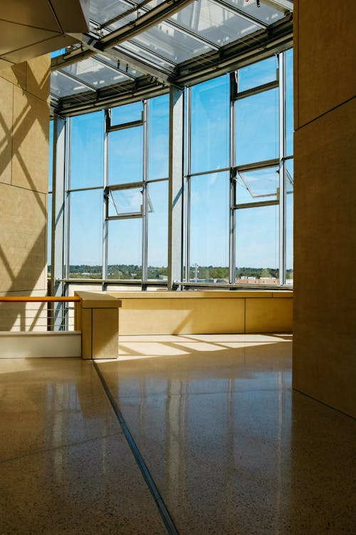 Darmowe zdjęcie z galerii z nowoczesna architektura, okna, okno