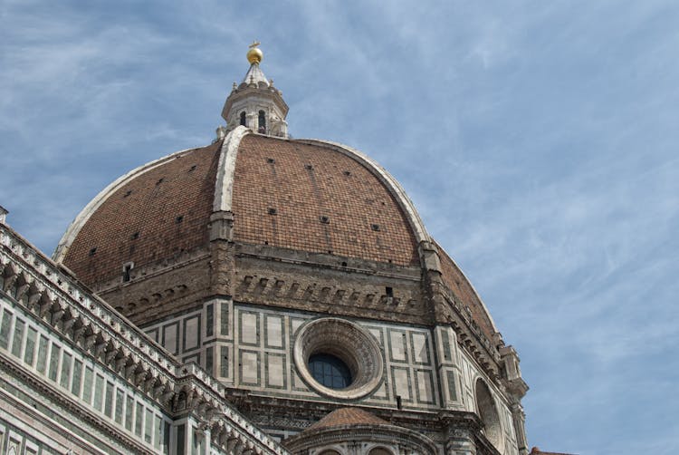 Dome Of Santa Maria Del Fiore In Florence