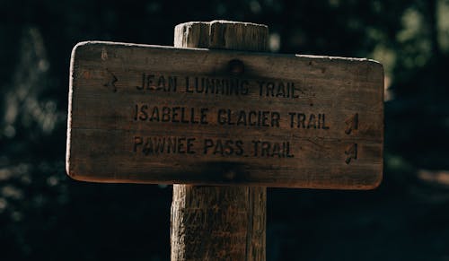 Free stock photo of colorado, hiking, sign