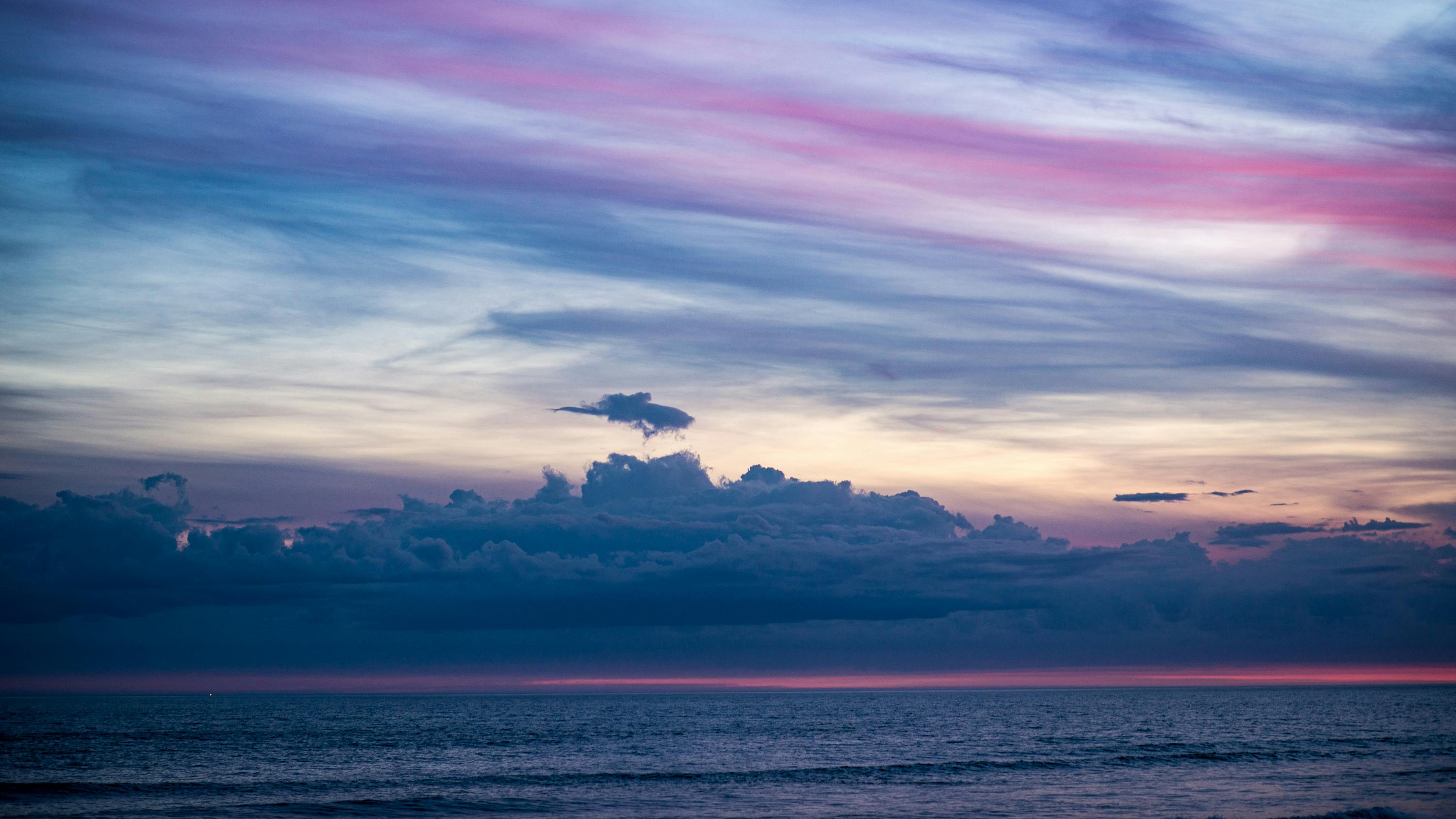 photo of ocean and sky