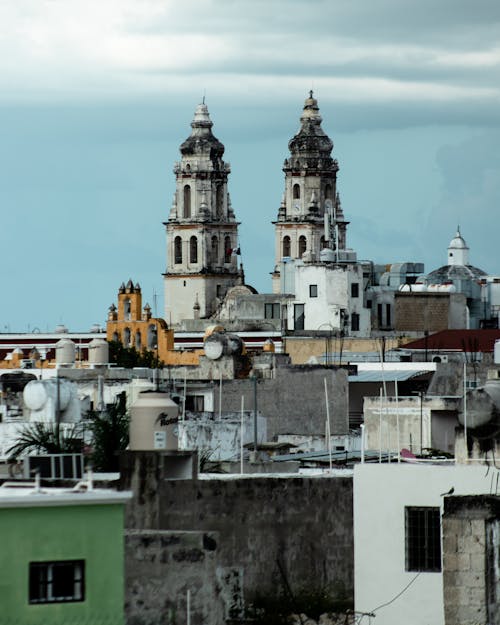 Free The San Francisco de Campeche Cityscape Stock Photo